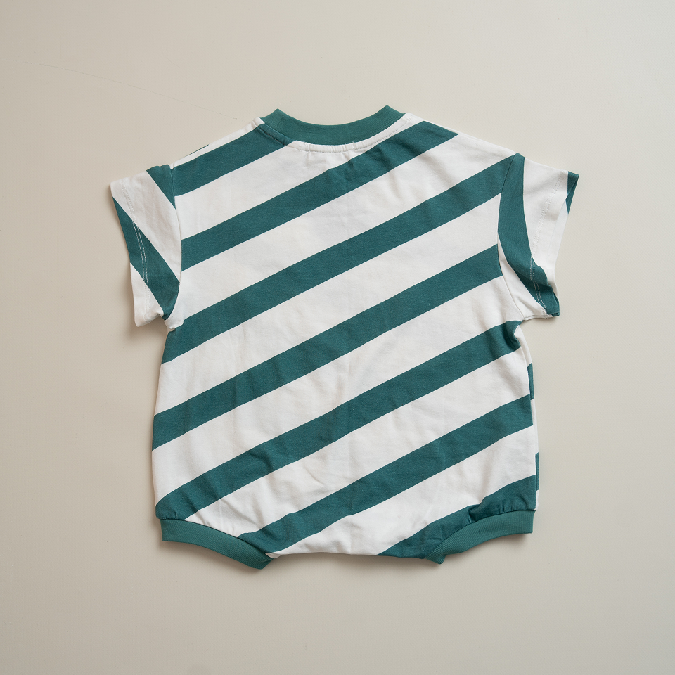 Stripe Away Romper